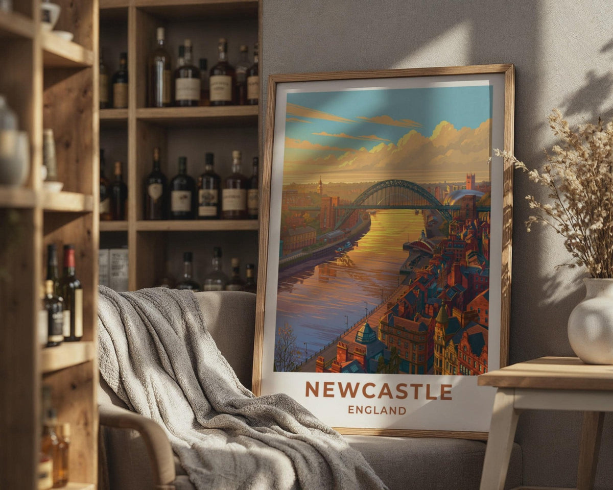 Newcastle Poster - WanderWall