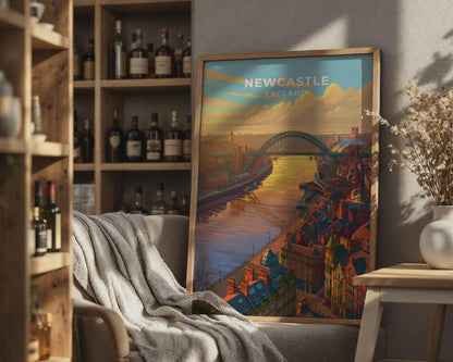Newcastle Poster - WanderWall