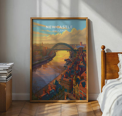 Newcastle Poster - WanderWall