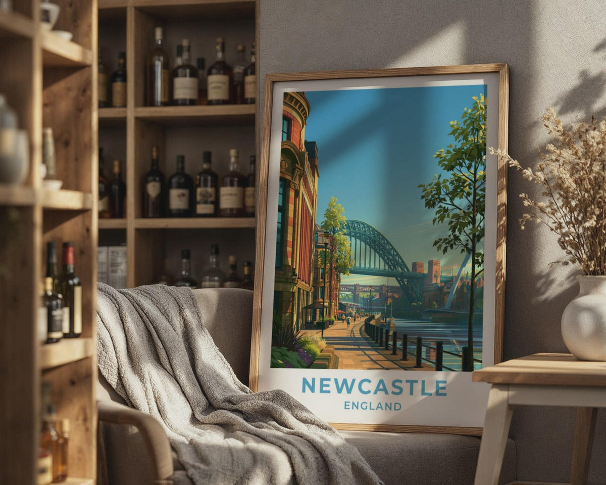Newcastle Poster - WanderWall