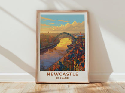 Newcastle Poster - WanderWall