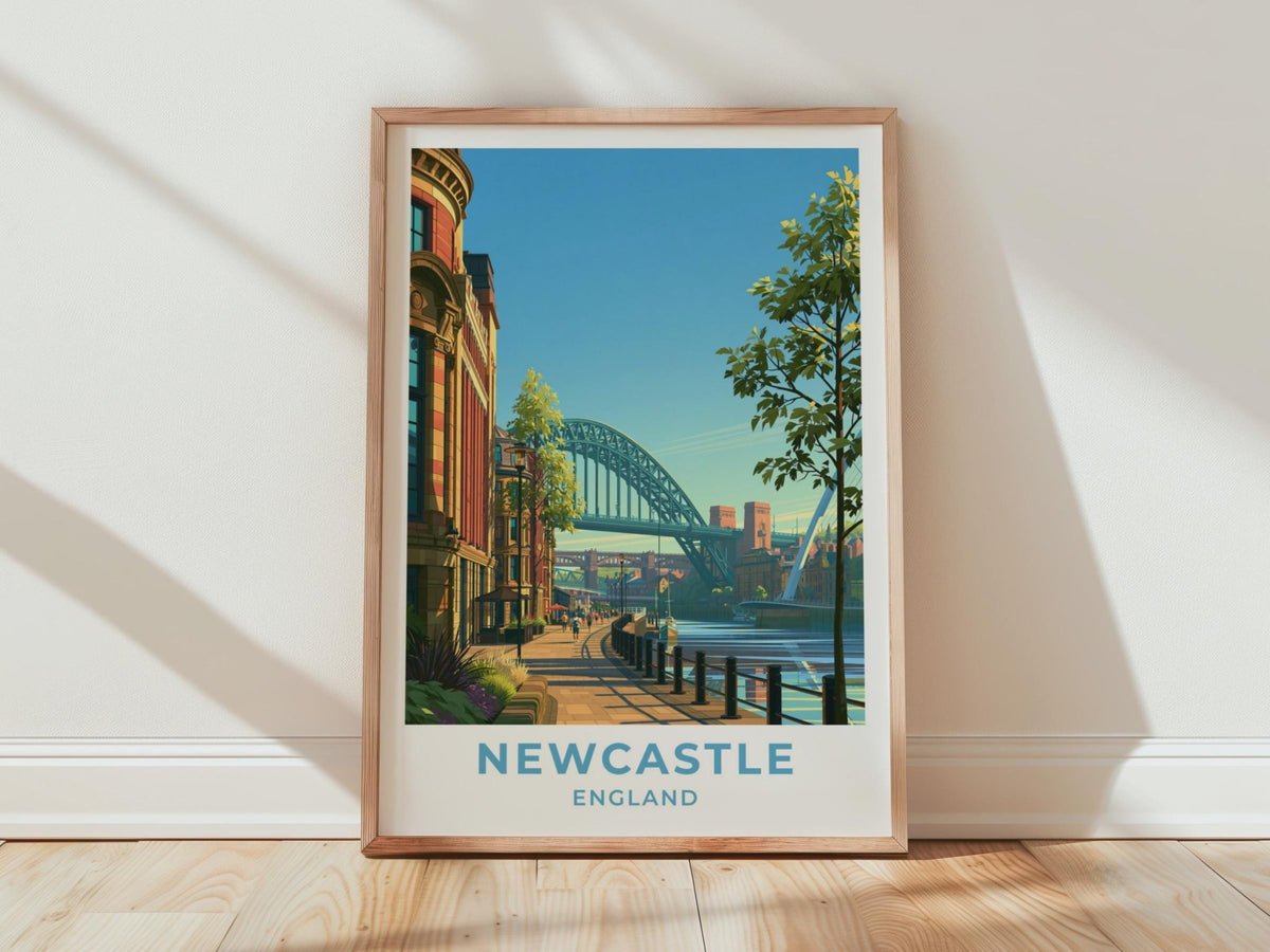 Newcastle Poster - WanderWall