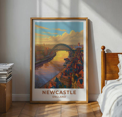 Newcastle Poster - WanderWall