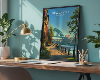 Newcastle Poster - WanderWall