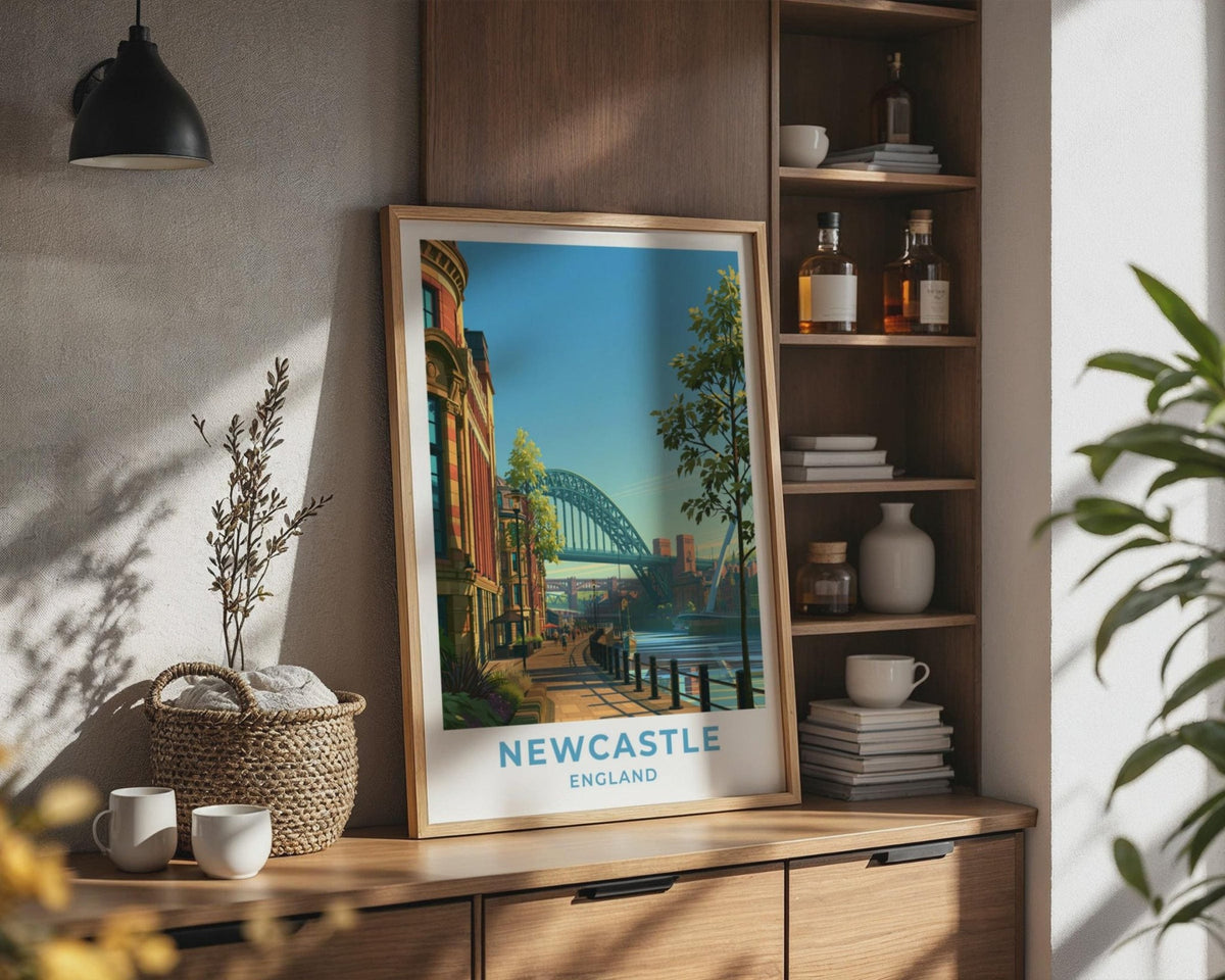 Newcastle Poster - WanderWall