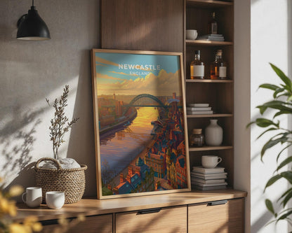 Newcastle Poster - WanderWall