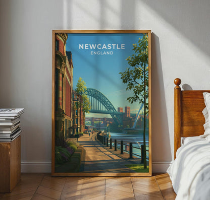 Newcastle Poster - WanderWall