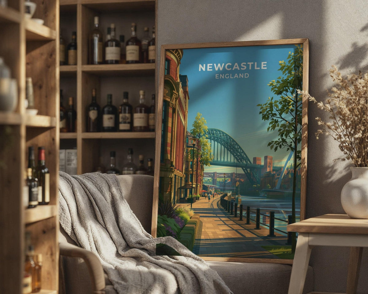 Newcastle Poster - WanderWall