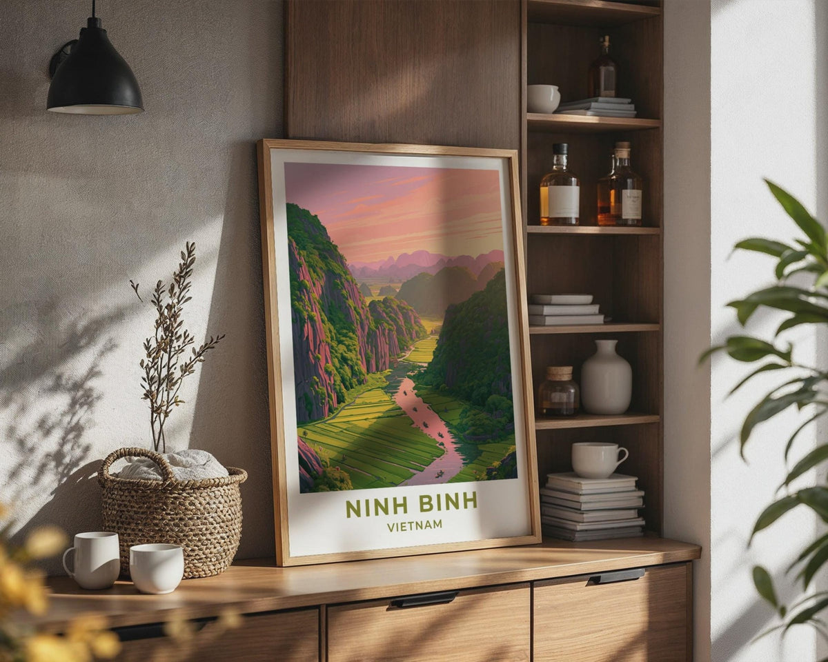 Ninh Binh Poster - WanderWall