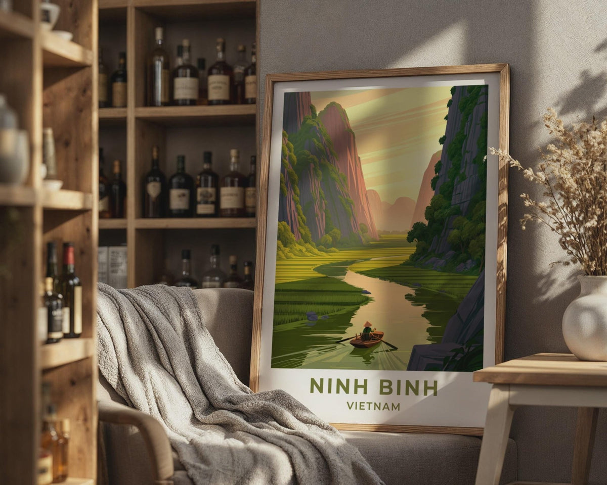 Ninh Binh Poster - WanderWall