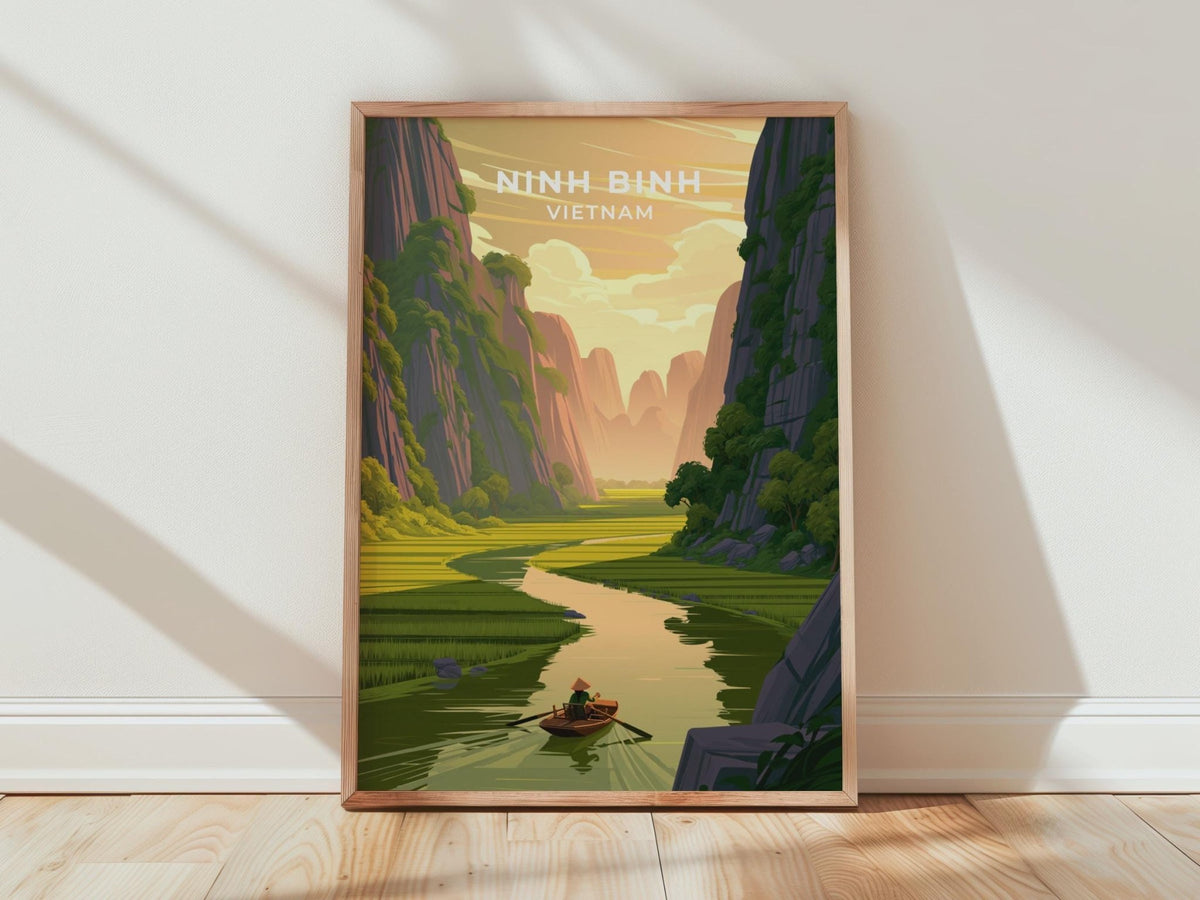 Ninh Binh Poster - WanderWall