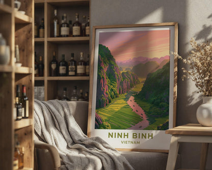 Ninh Binh Poster - WanderWall