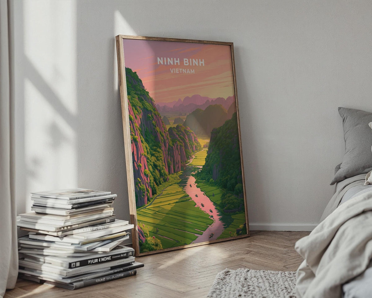 Ninh Binh Poster - WanderWall
