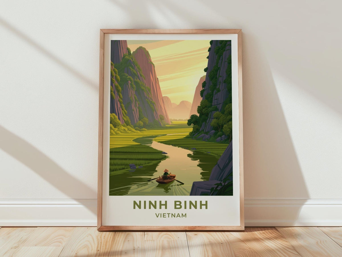 Ninh Binh Poster - WanderWall