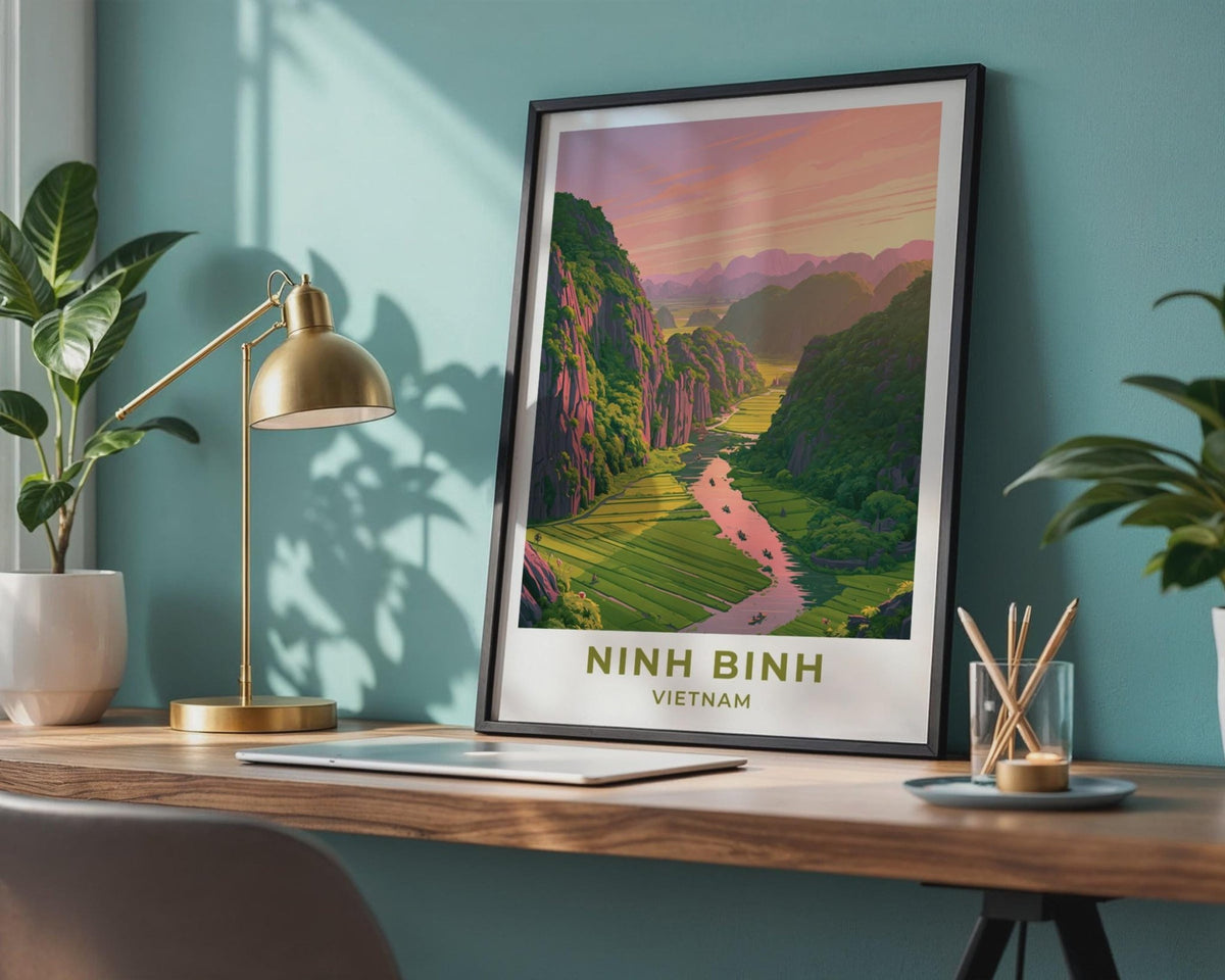 Ninh Binh Poster - WanderWall