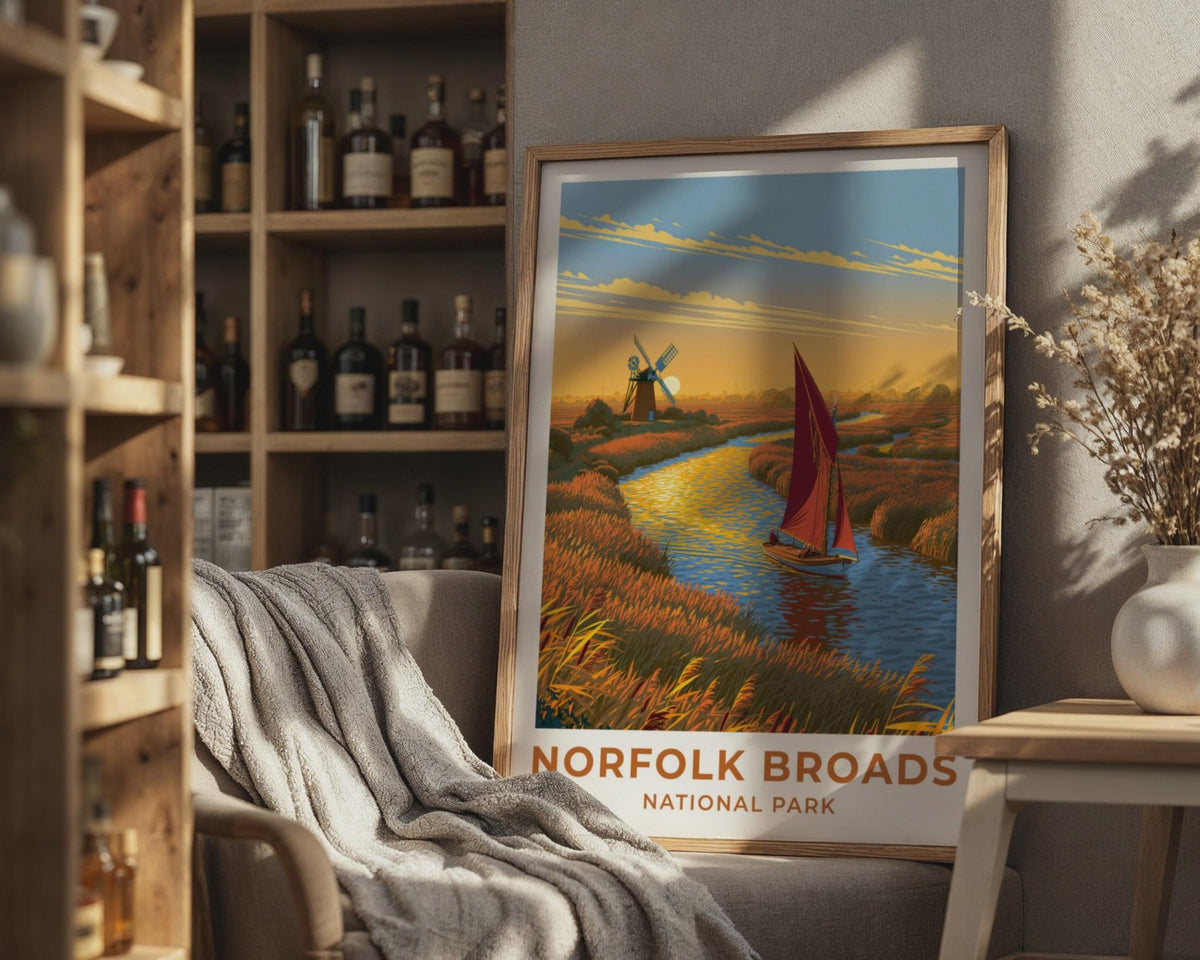 Norfolk Broads Poster - WanderWall