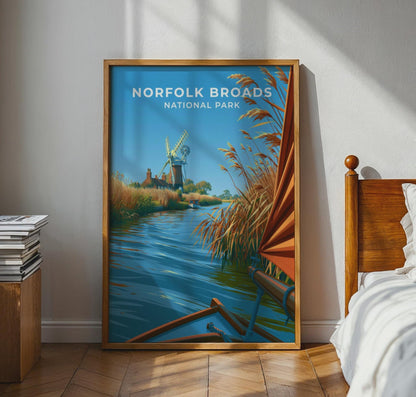 Norfolk Broads Poster - WanderWall