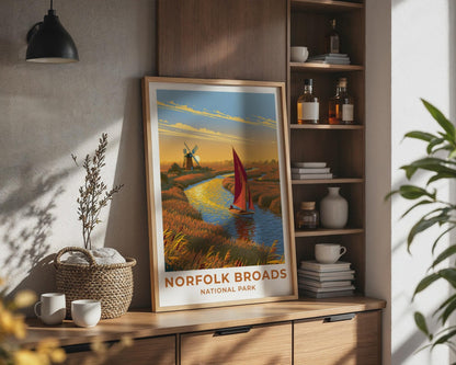 Norfolk Broads Poster - WanderWall