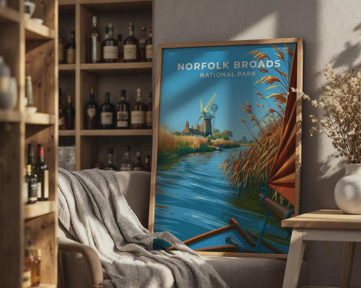 Norfolk Broads Poster - WanderWall