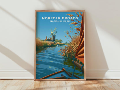 Norfolk Broads Poster - WanderWall