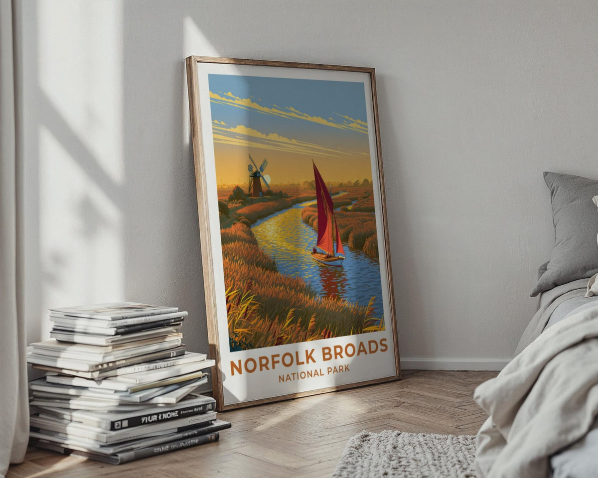 Norfolk Broads Poster - WanderWall