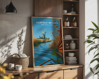 Norfolk Broads Poster - WanderWall