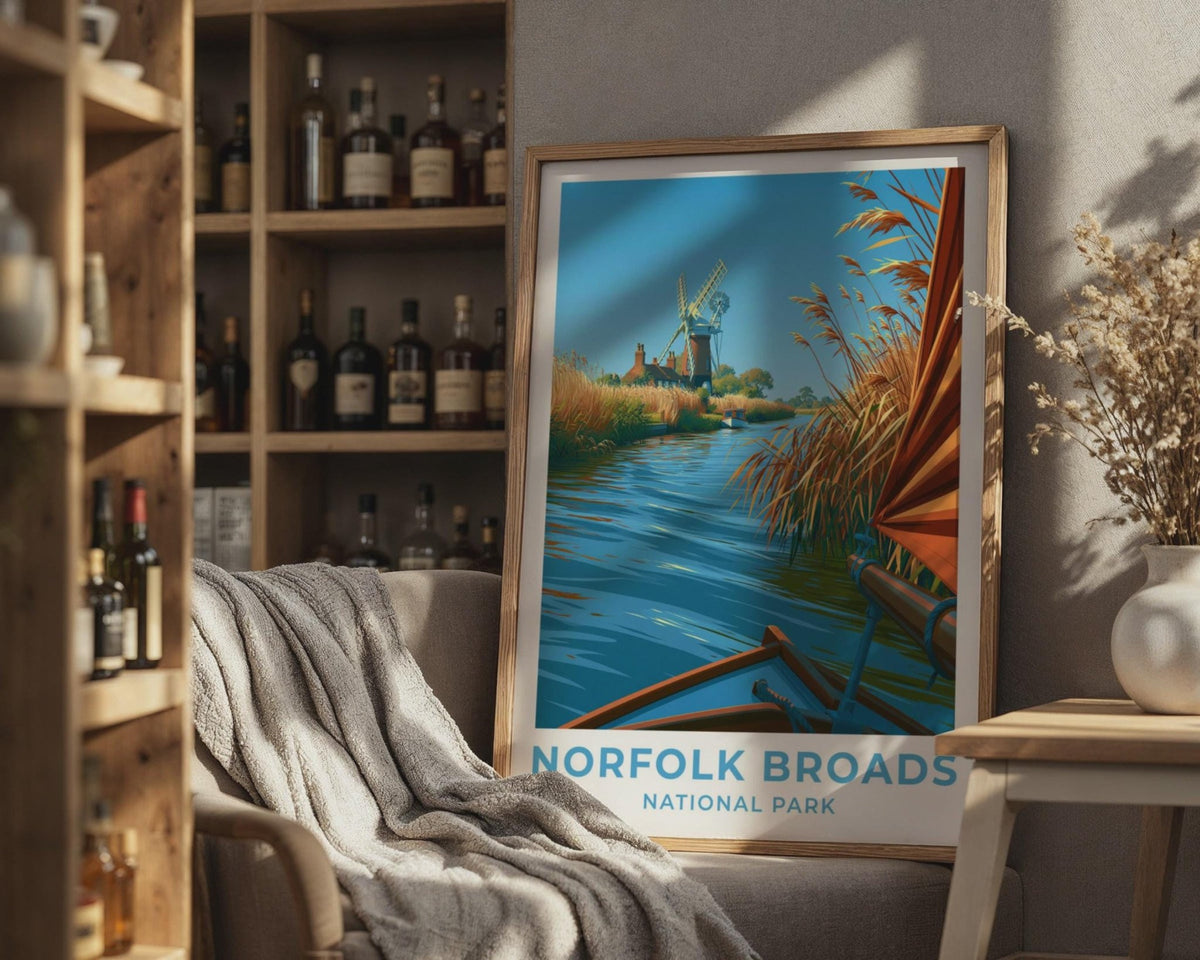 Norfolk Broads Poster - WanderWall