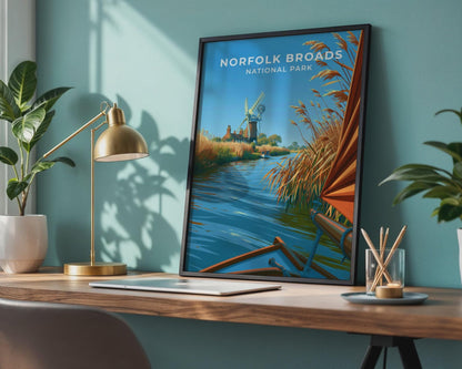 Norfolk Broads Poster - WanderWall
