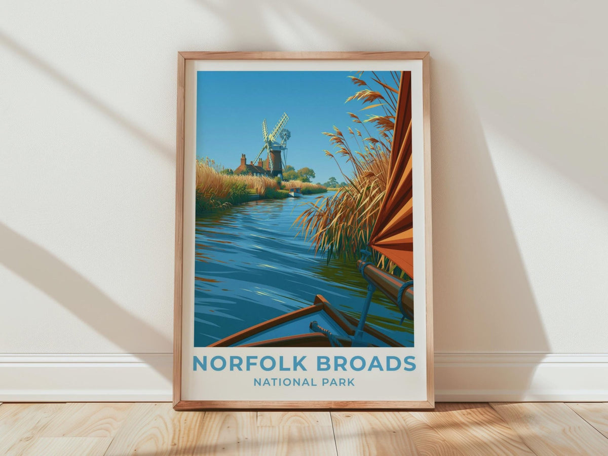 Norfolk Broads Poster - WanderWall