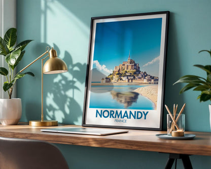 Normandy Poster - WanderWall