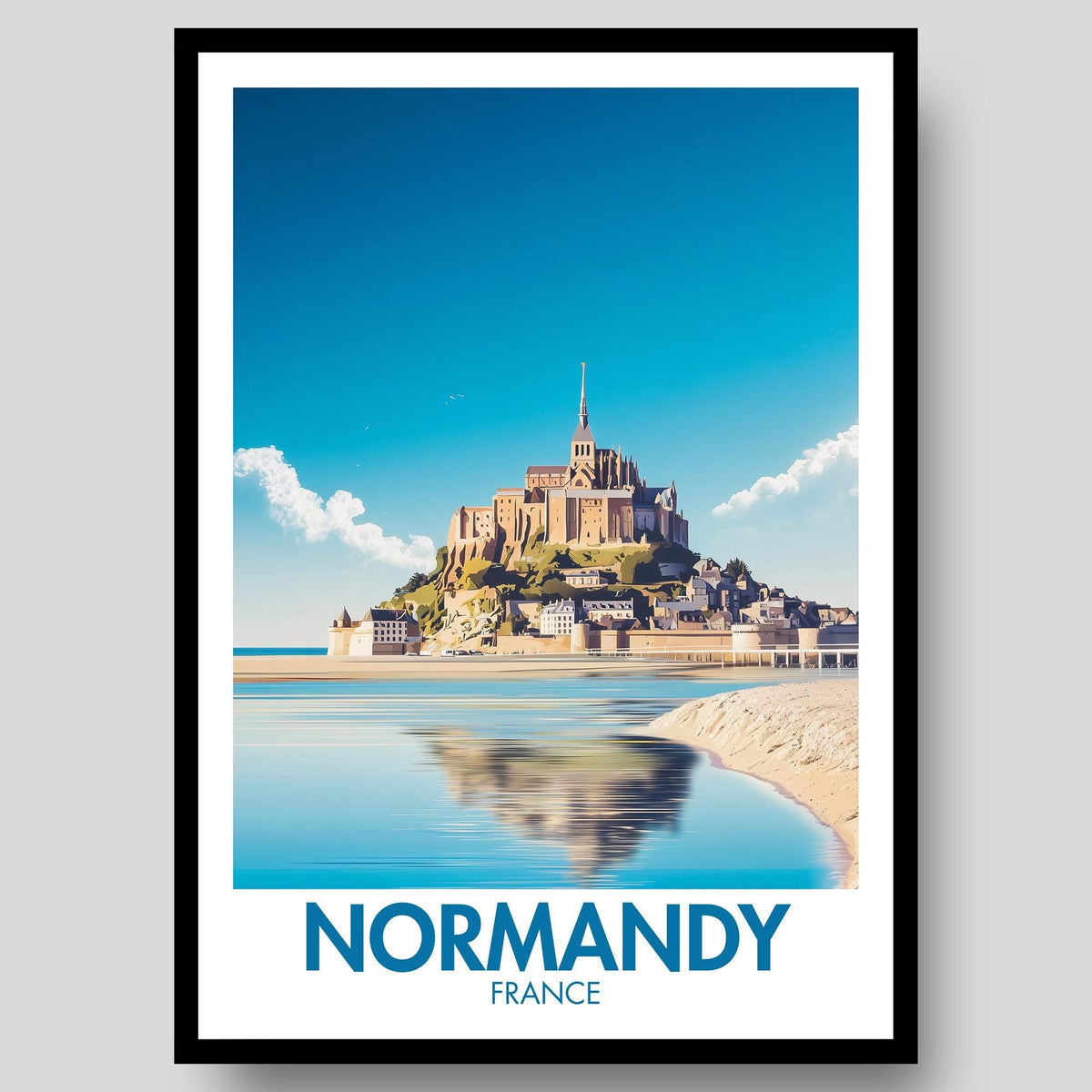 Normandy Poster - WanderWall