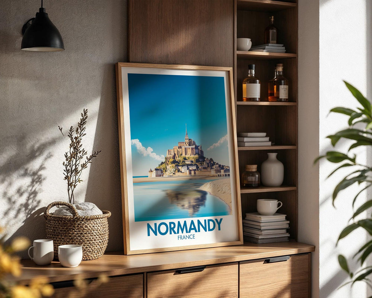 Normandy Poster - WanderWall