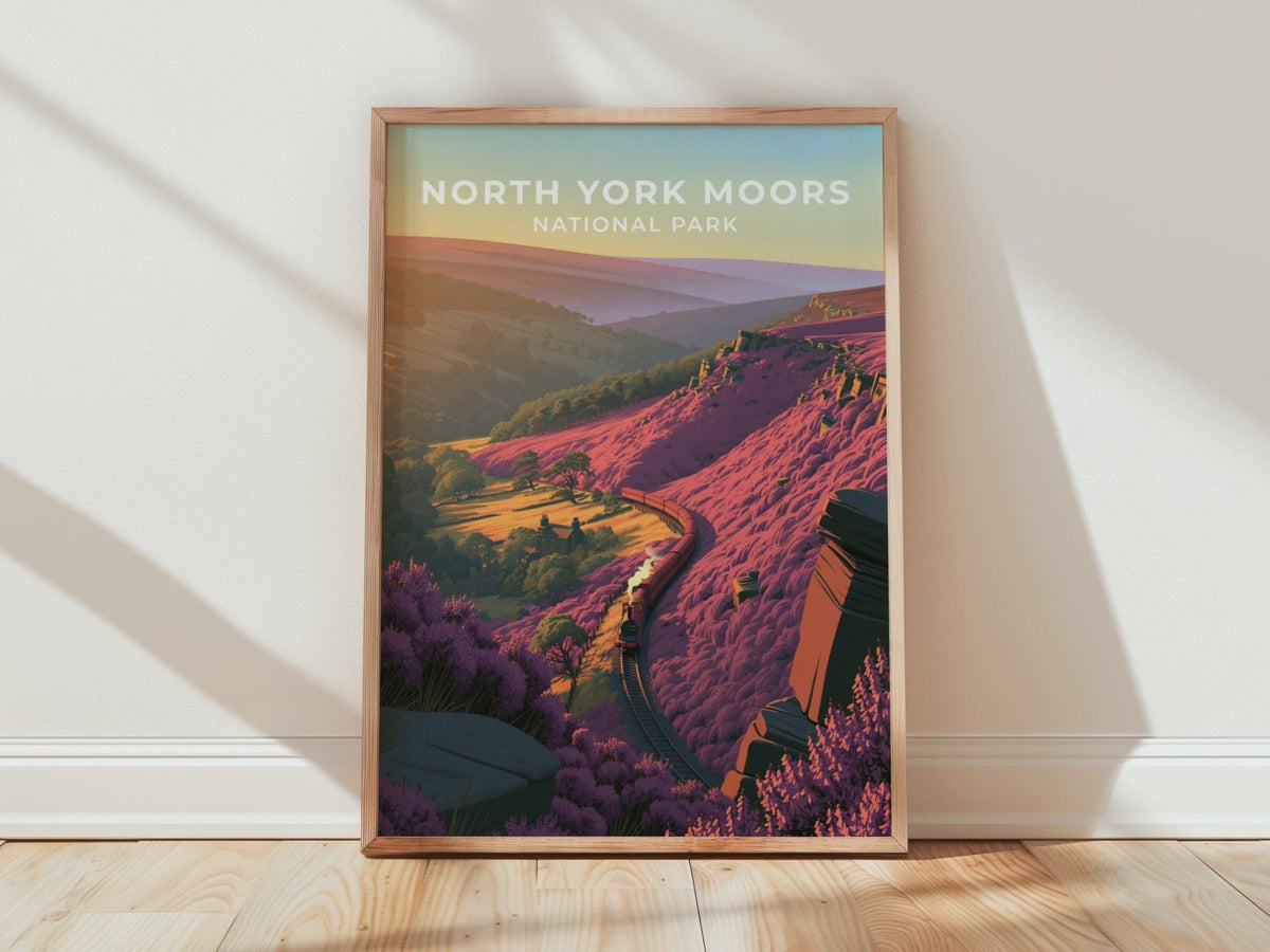 North York Moors Poster - WanderWall
