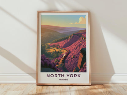 North York Moors Poster - WanderWall