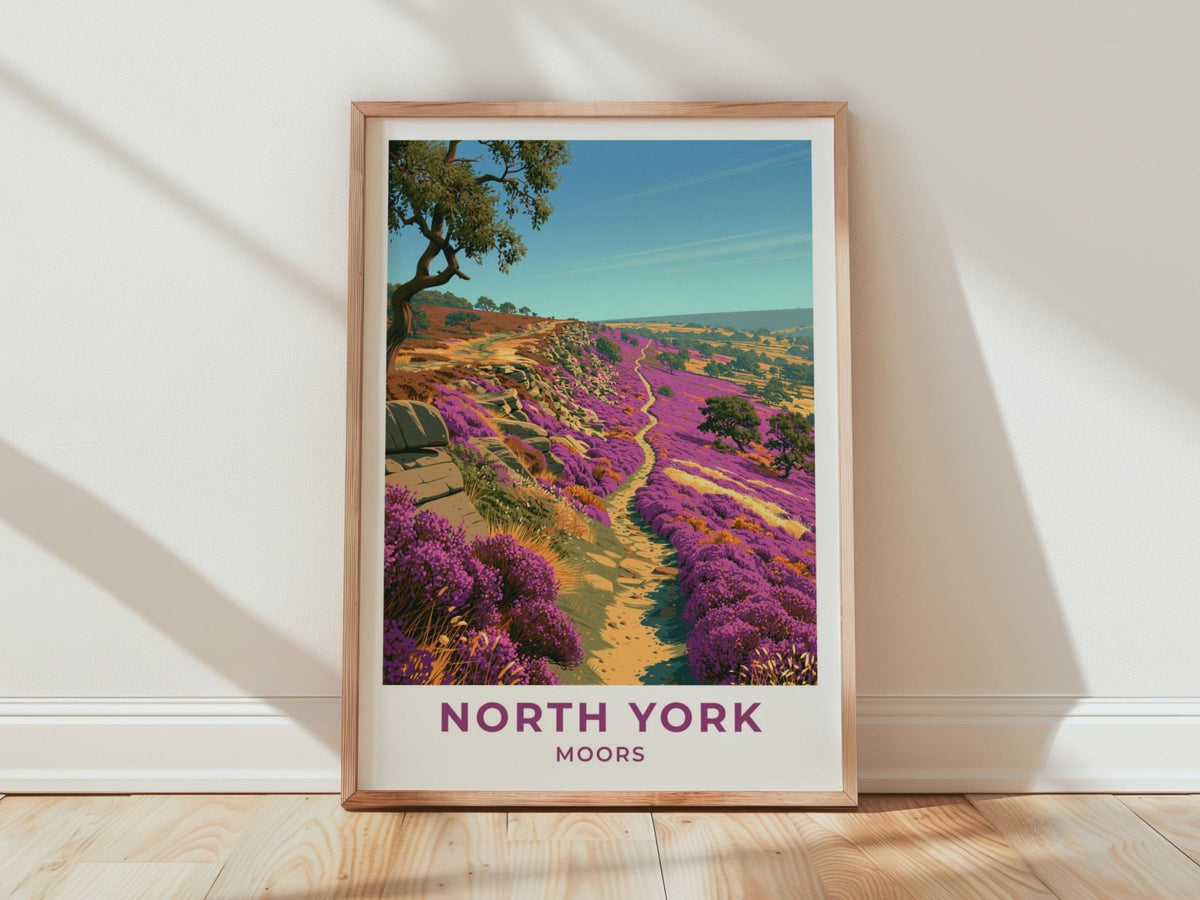 North York Moors Poster - WanderWall