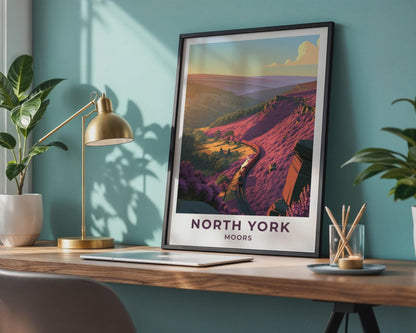 North York Moors Poster - WanderWall