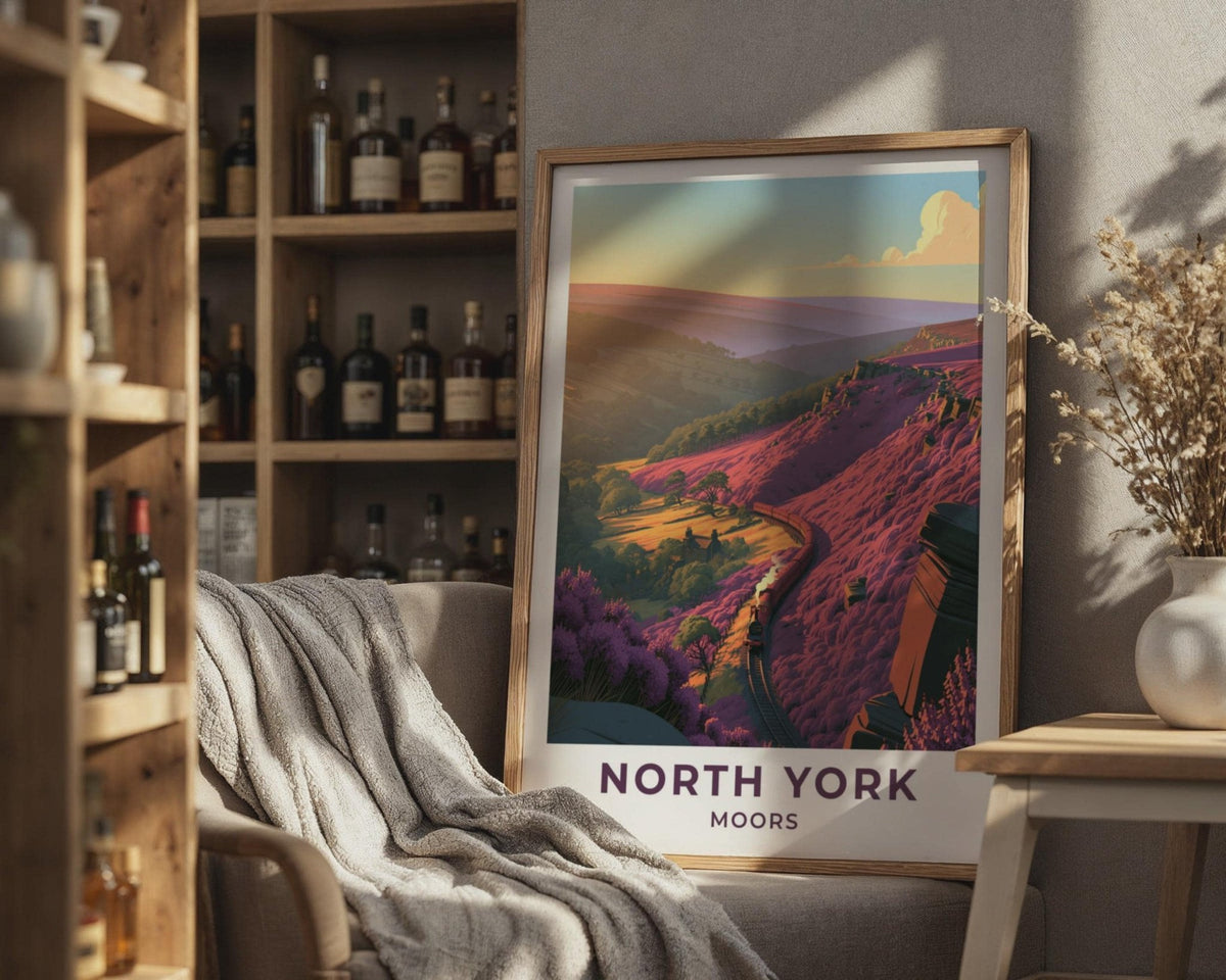 North York Moors Poster - WanderWall