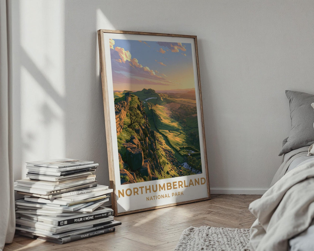 Northumberland Poster - WanderWall