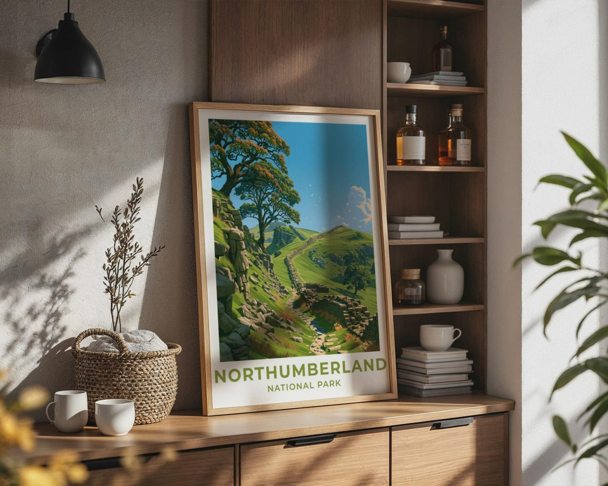 Northumberland Poster - WanderWall