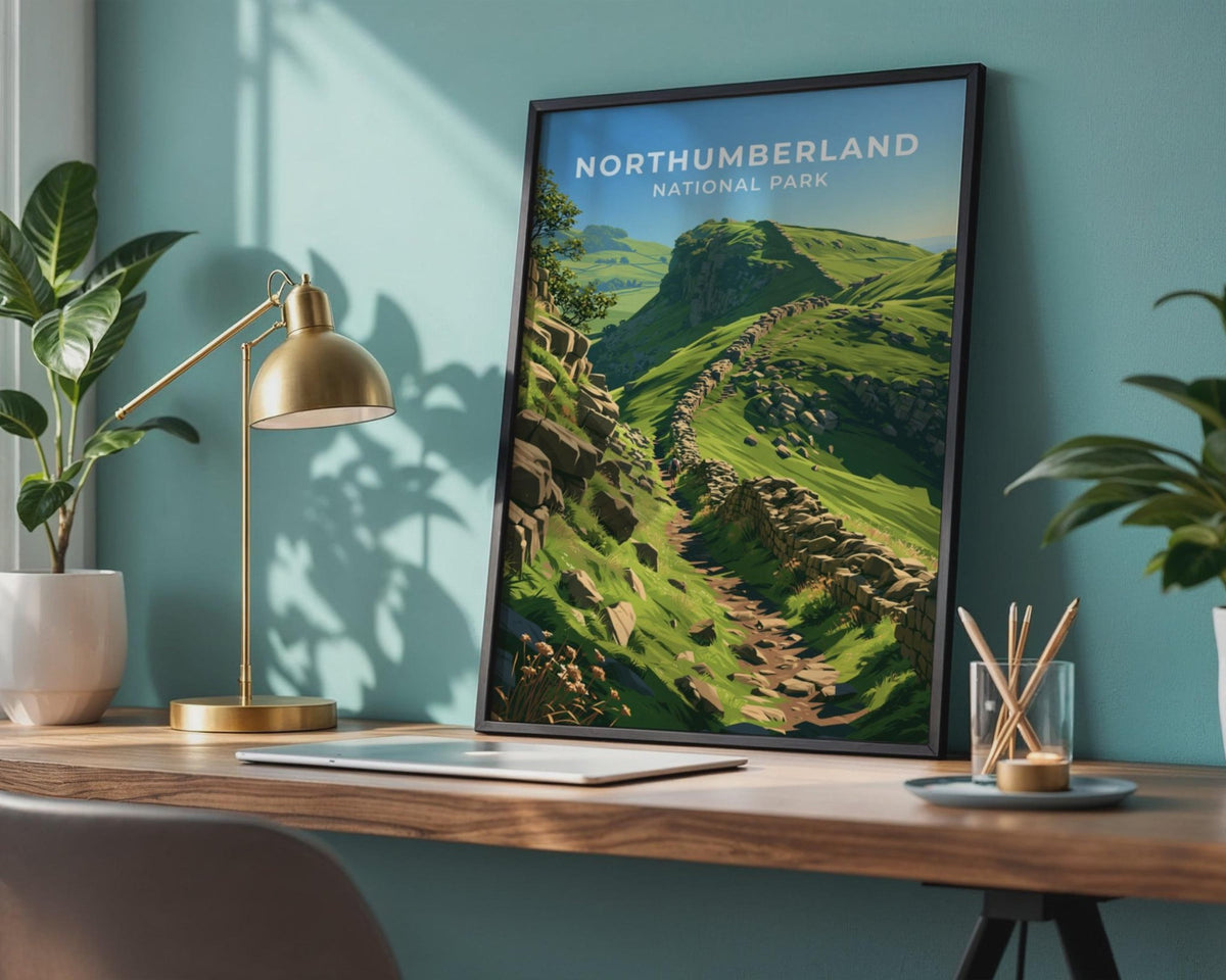 Northumberland Poster - WanderWall