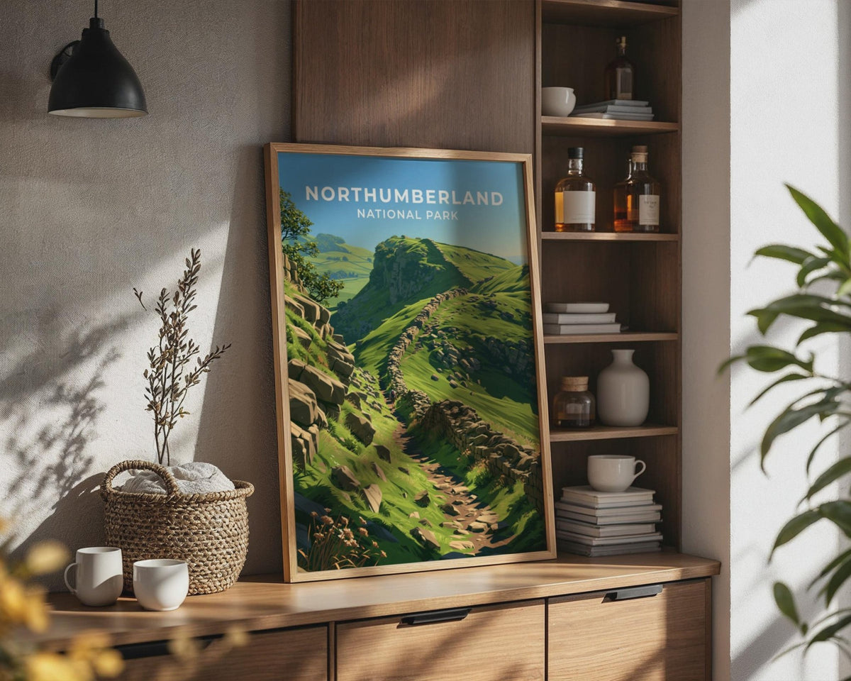 Northumberland Poster - WanderWall
