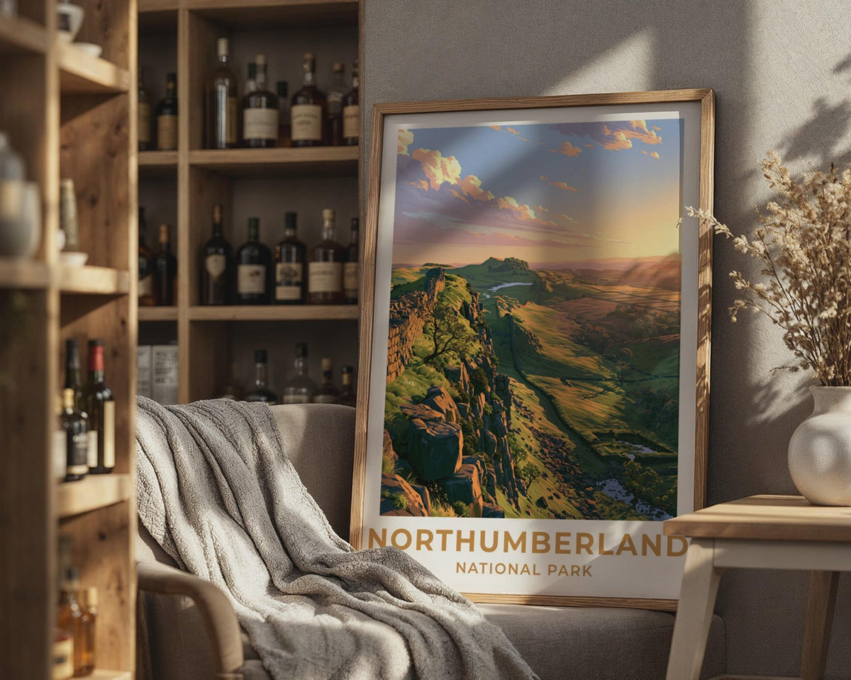 Northumberland Poster - WanderWall