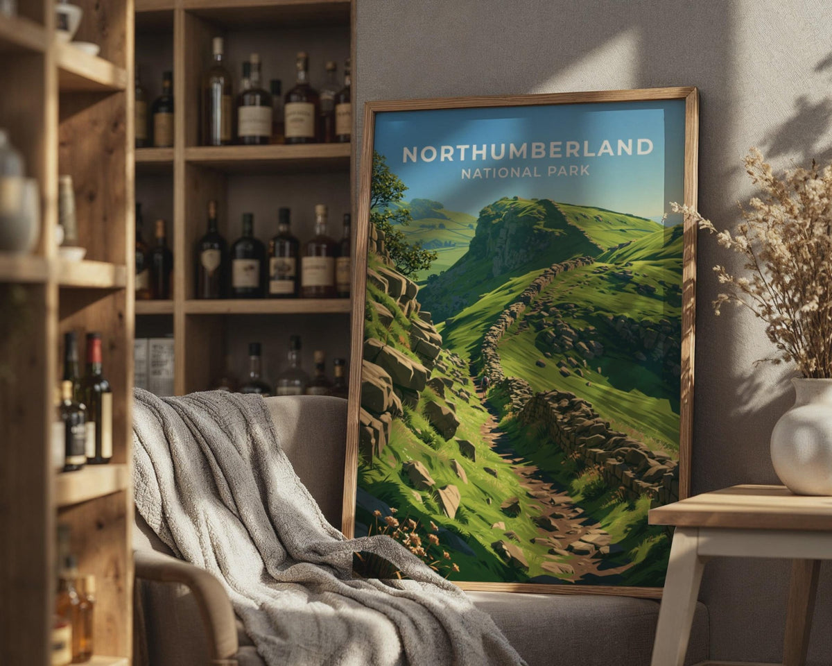 Northumberland Poster - WanderWall