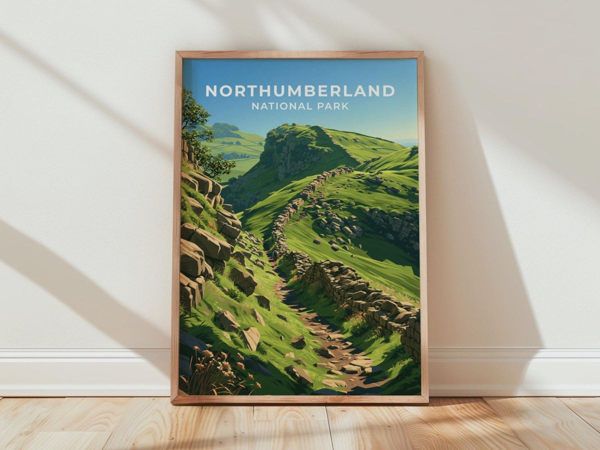 Northumberland Poster - WanderWall