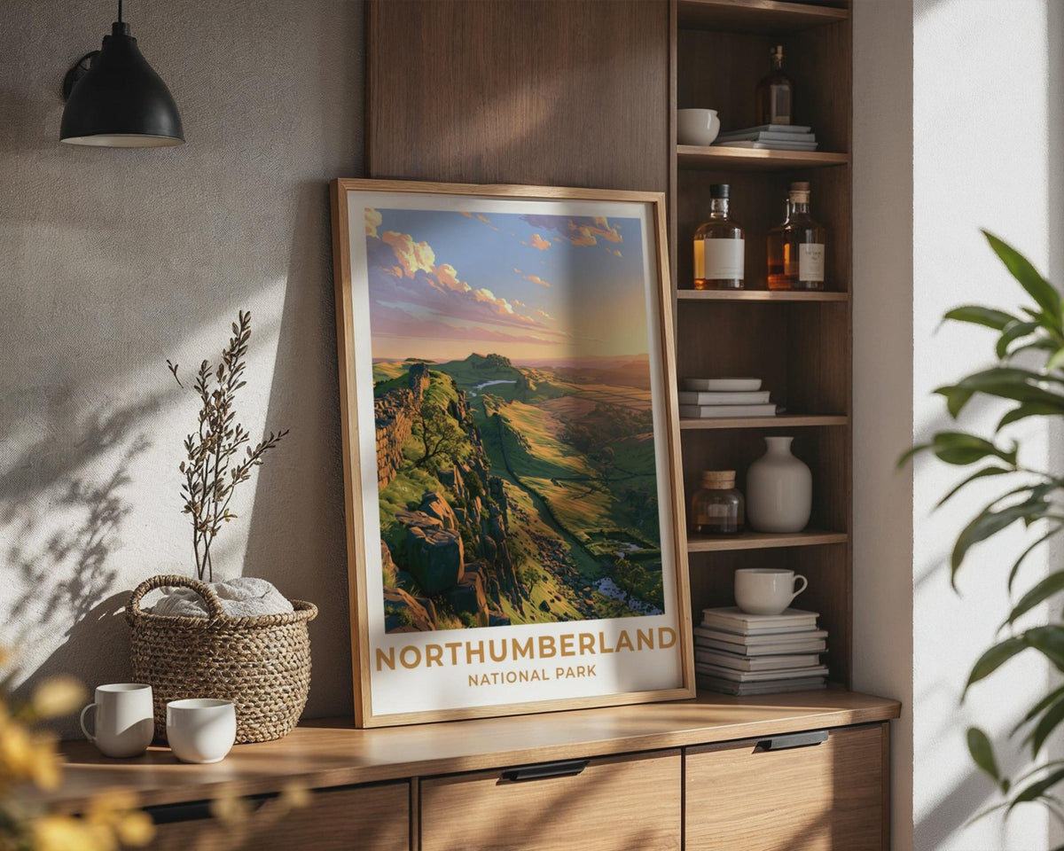 Northumberland Poster - WanderWall