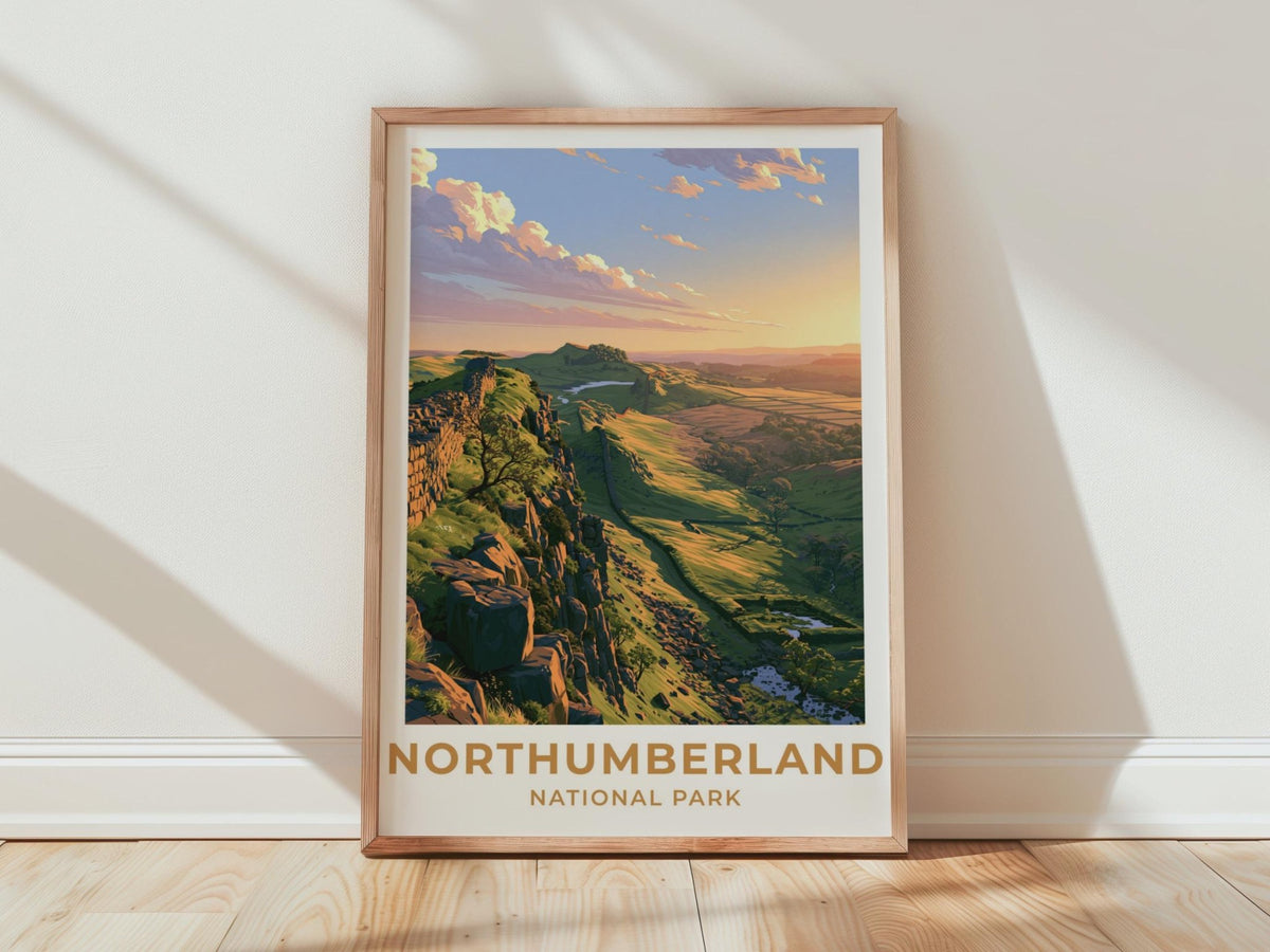 Northumberland Poster - WanderWall