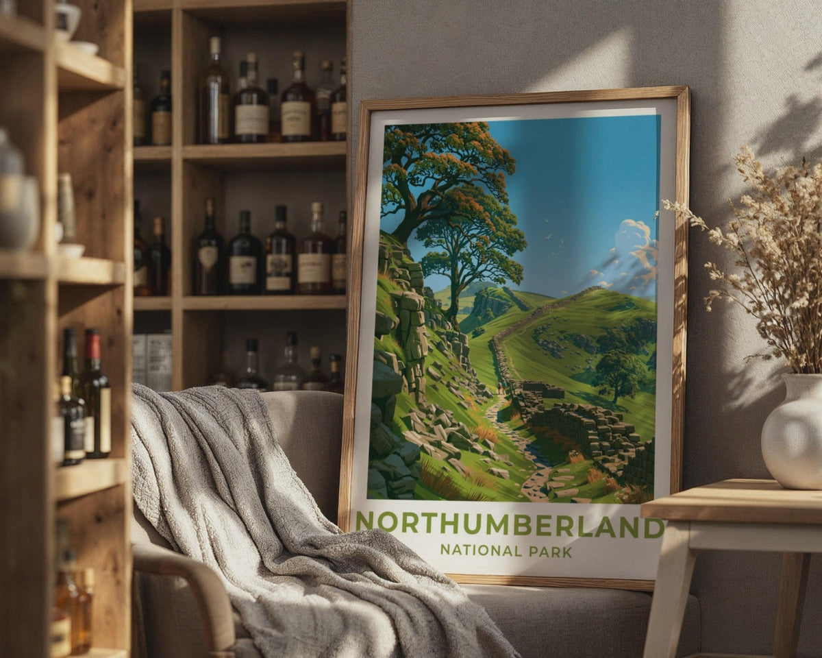 Northumberland Poster - WanderWall