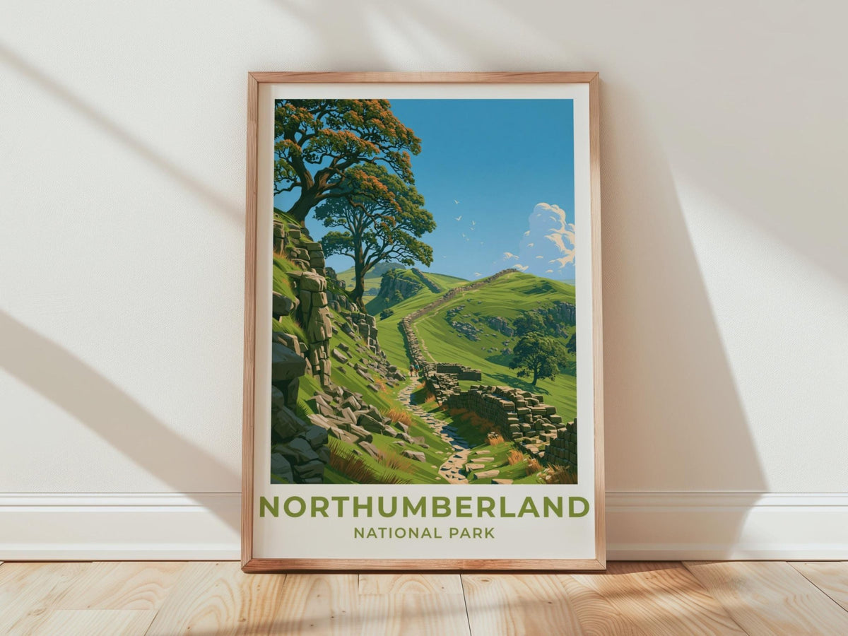 Northumberland Poster - WanderWall