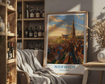 Norwich Cathedral Poster - WanderWall
