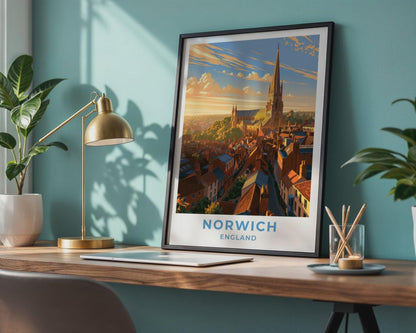 Norwich Cathedral Poster - WanderWall
